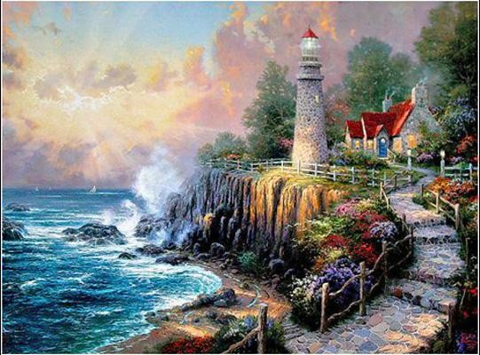 Thomas Kinkade The Light of Peace